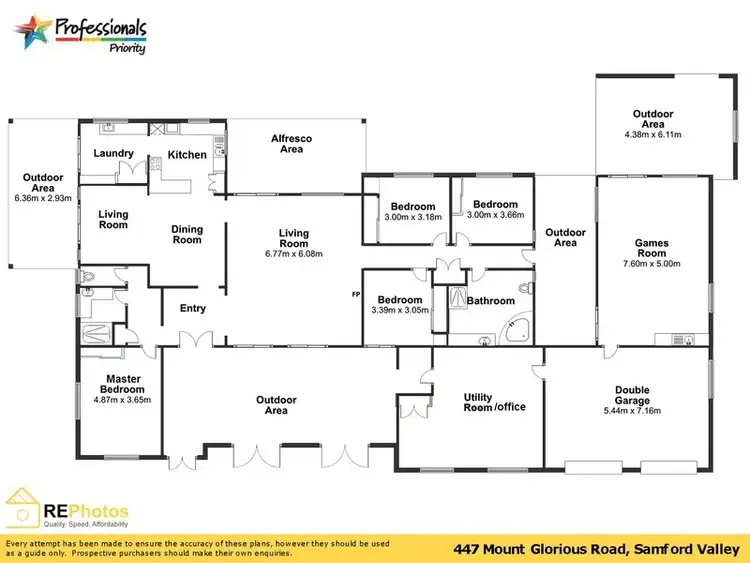 Floorplan of Homely house listing, 447 Mt Glorious Road, Samford Valley QLD 4520