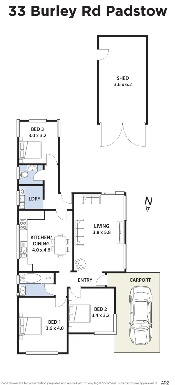 Floorplan of Homely house listing, 33 Burley Road, Padstow NSW 2211