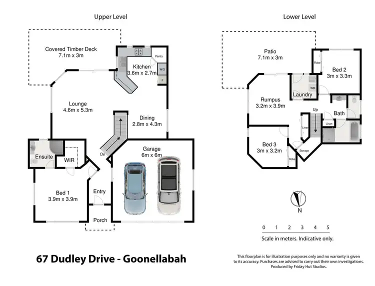 Floorplan of Homely house listing, 67 Dudley Drive, Goonellabah NSW 2480