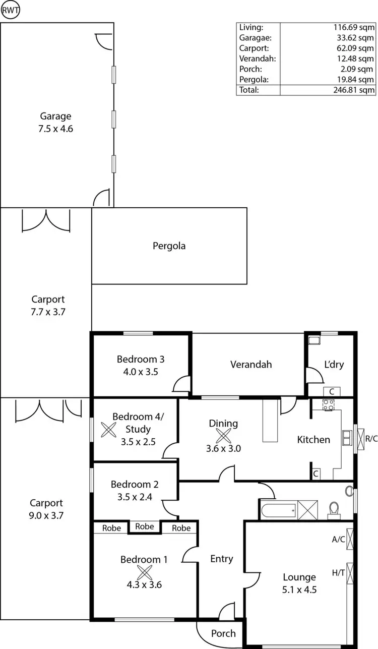 Floorplan of Homely house listing, 8 Boronia Street, Klemzig SA 5087