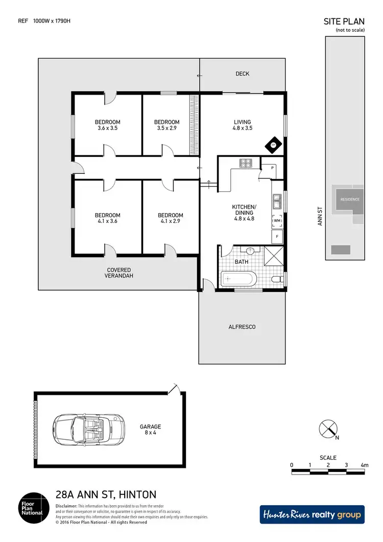 Floorplan of Homely house listing, 28A Ann Street, Hinton NSW 2321