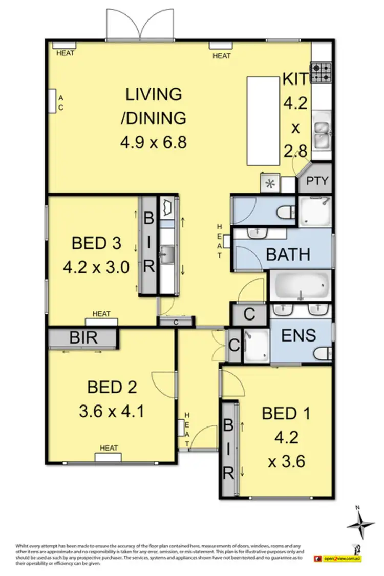 Floorplan of Homely house listing, Address available on request