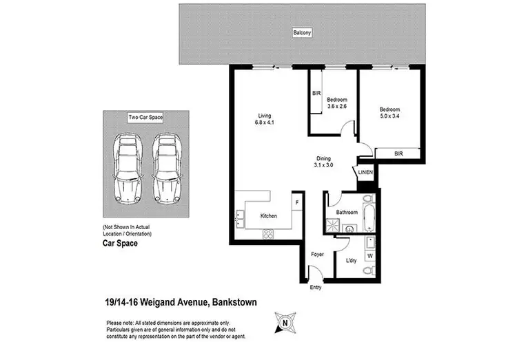 Floorplan of Homely unit listing, 19/14-16 Weigand Avenue, Bankstown NSW 2200