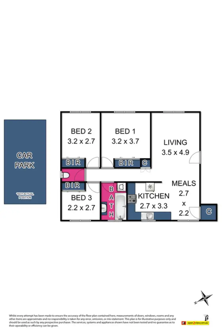 Floorplan of Homely apartment listing, 6/16 Lawn Crescent, Braybrook VIC 3019