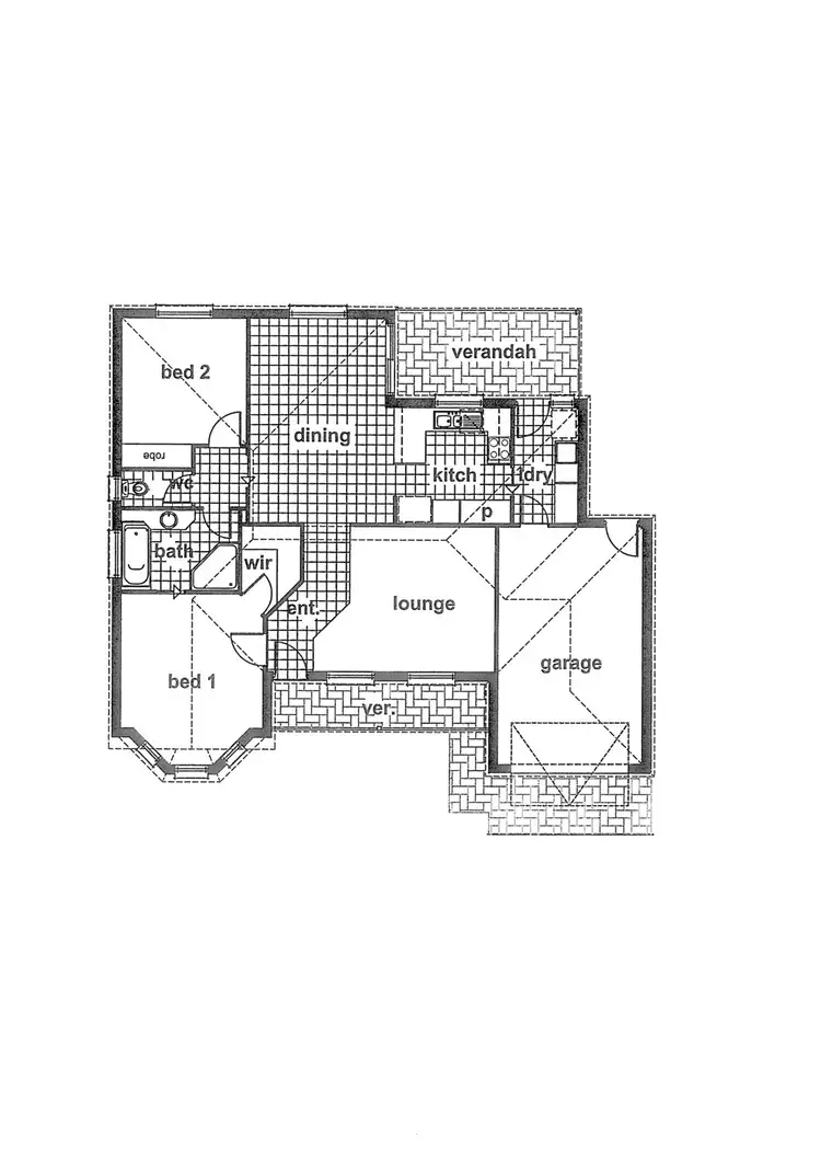 Floorplan of Homely house listing, 19/313 Eighth Street, Mildura VIC 3500