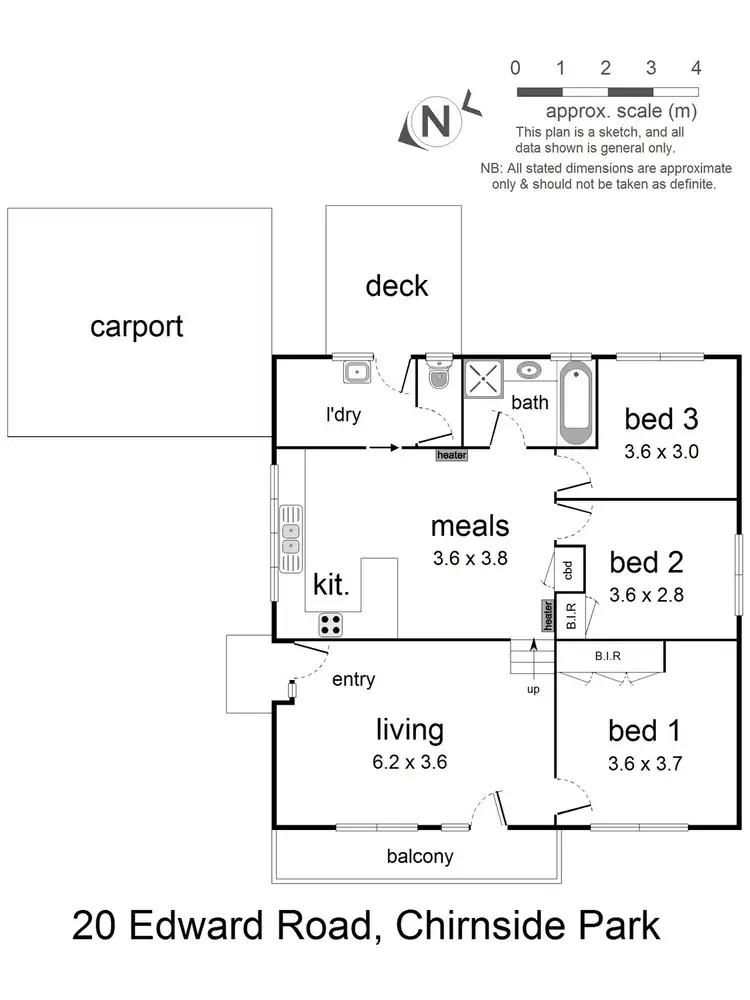 Floorplan of Homely house listing, 20 Edward Road, Chirnside Park VIC 3116