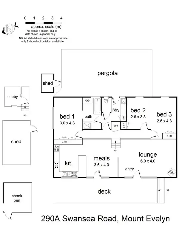 Floorplan of Homely house listing, 290A Swansea Road, Mount Evelyn VIC 3796