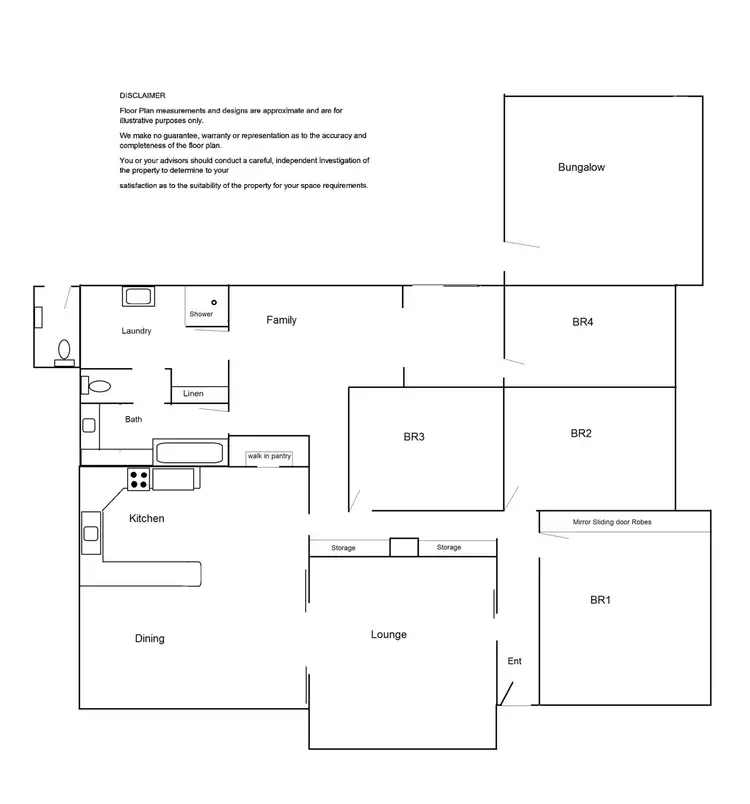 Floorplan of Homely house listing, 119 Burrows Street, Mildura VIC 3500