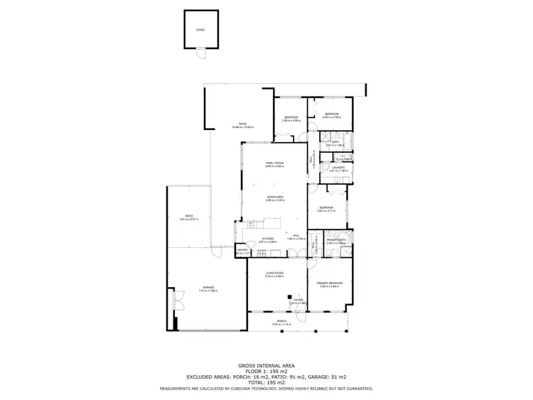 Floorplan of Homely house listing, 22 Nganka Way, Hannans WA 6430