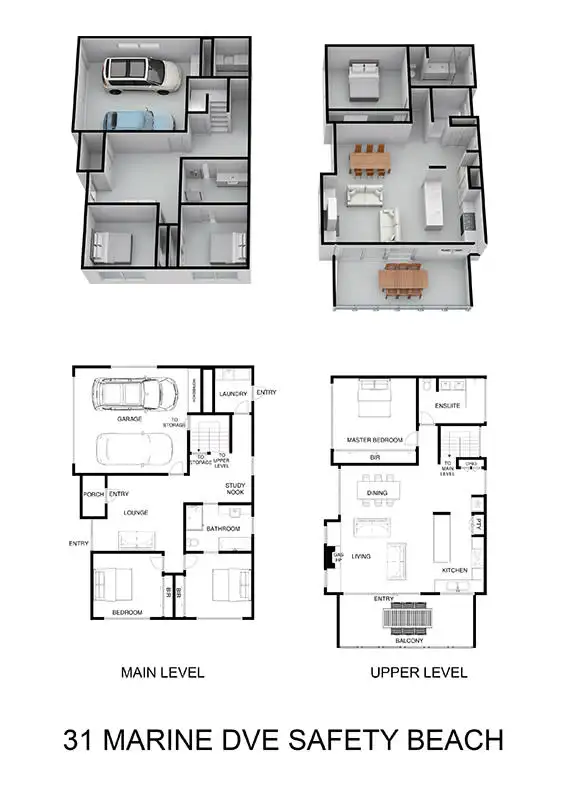 Floorplan of Homely house listing, 31 Marine Drive, Safety Beach VIC 3936