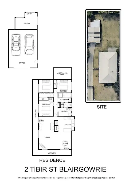 Floorplan of Homely house listing, 2 Tibir Street, Blairgowrie VIC 3942