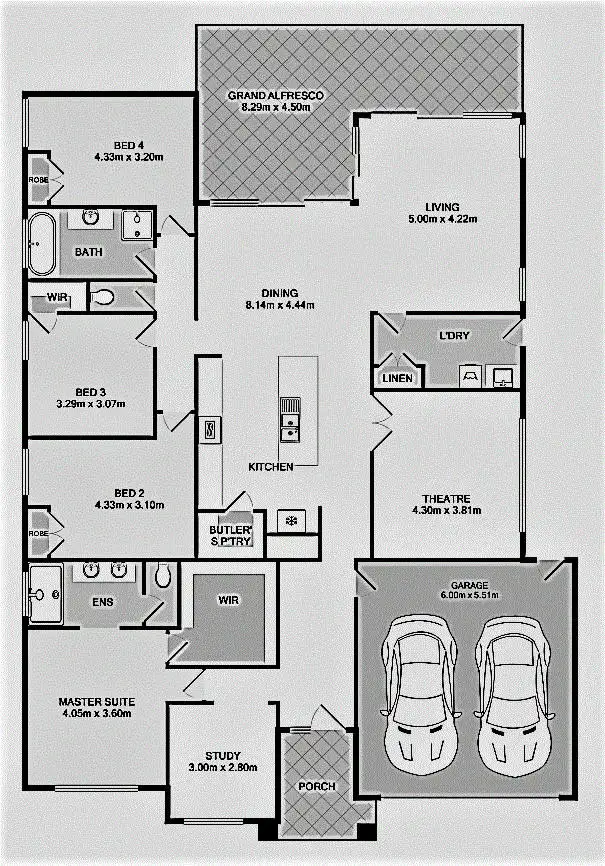 Floorplan of Homely house listing, 13 Rappel Street, Greenvale VIC 3059