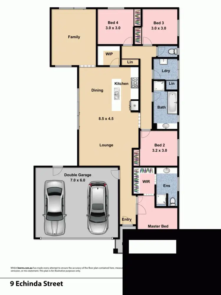 Floorplan of Homely house listing, 9 Echidna Street, Diggers Rest VIC 3427
