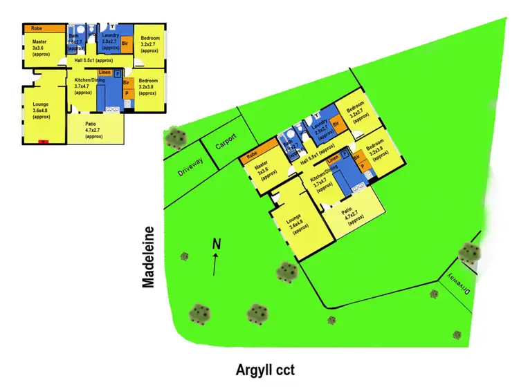 Floorplan of Homely house listing, 68 Argyll Circuit, Melton West VIC 3337