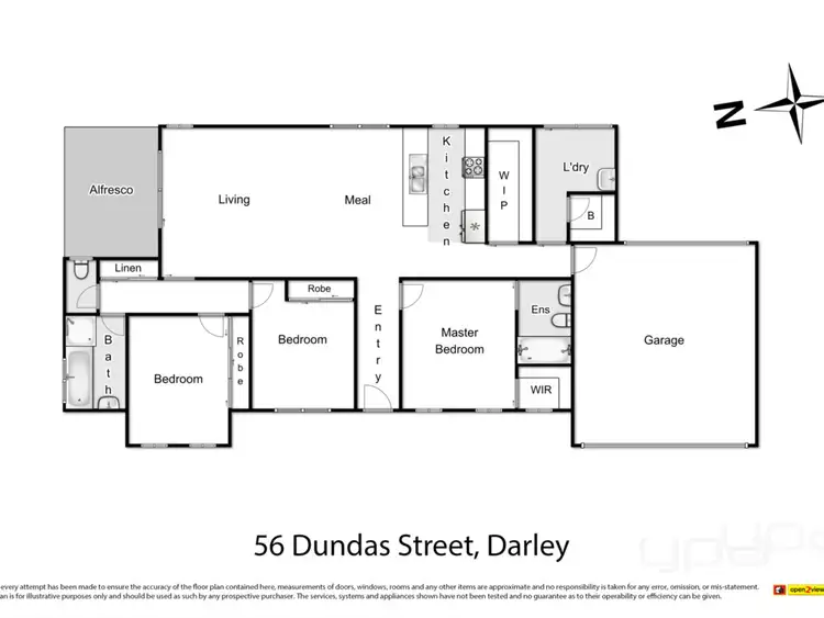 Floorplan of Homely house listing, 56 Dundas Street, Darley VIC 3340