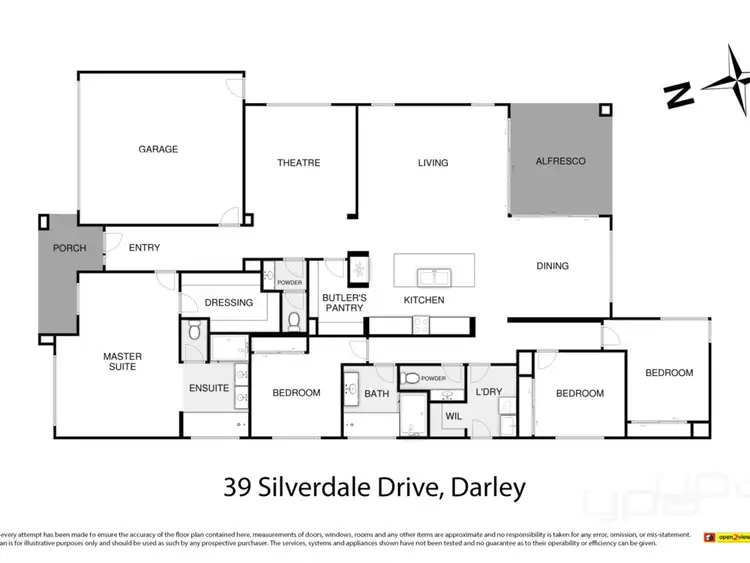 Floorplan of Homely house listing, 39 Silverdale Drive, Darley VIC 3340