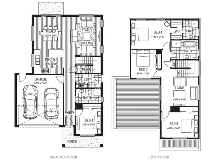 Floorplan of Homely house listing, Lot 2506 The Crest Valley Park, Westmeadows VIC 3049