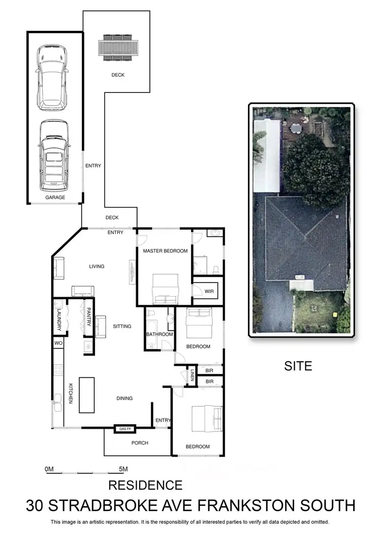 Floorplan of Homely house listing, 30 Stradbroke Avenue, Frankston South VIC 3199