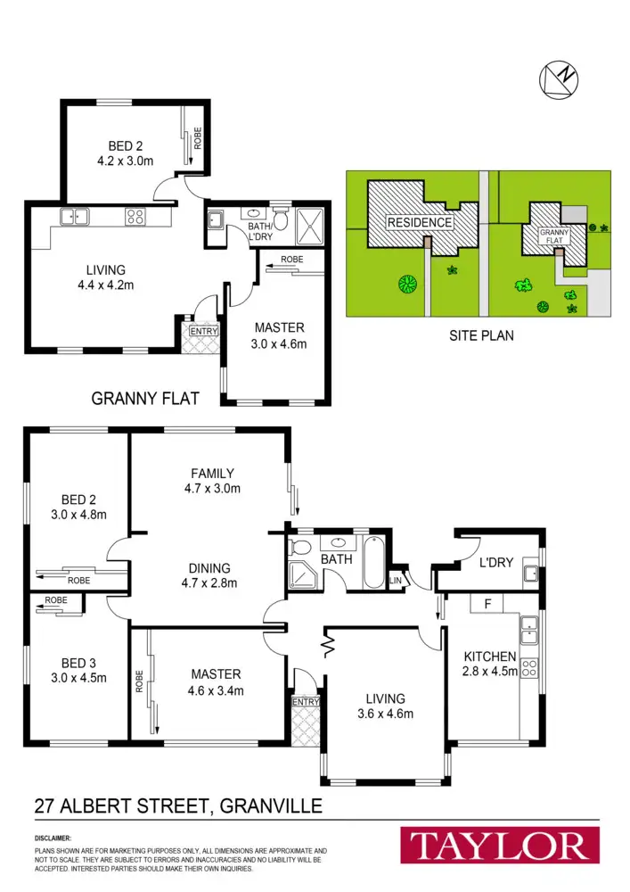 Floorplan of Homely house listing, 27 Albert Street, Granville NSW 2142