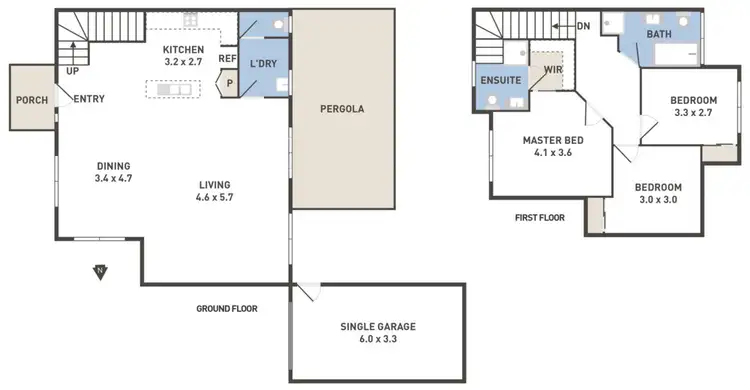 Floorplan of Homely townhouse listing, 5/70 Community Hub, Sydenham VIC 3037