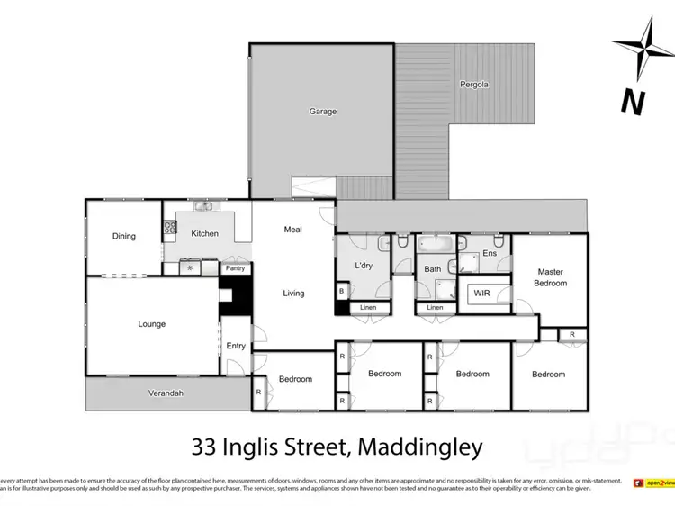 Floorplan of Homely house listing, 33 Inglis Street, Maddingley VIC 3340