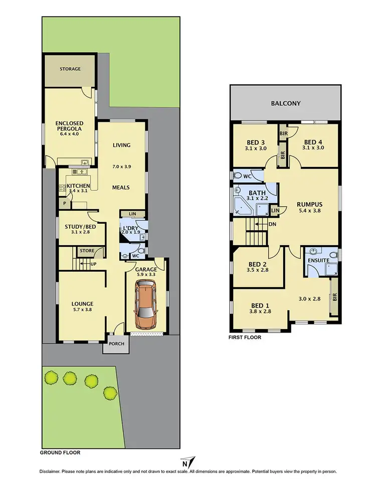Floorplan of Homely house listing, 10 Northstead Way, Craigieburn VIC 3064