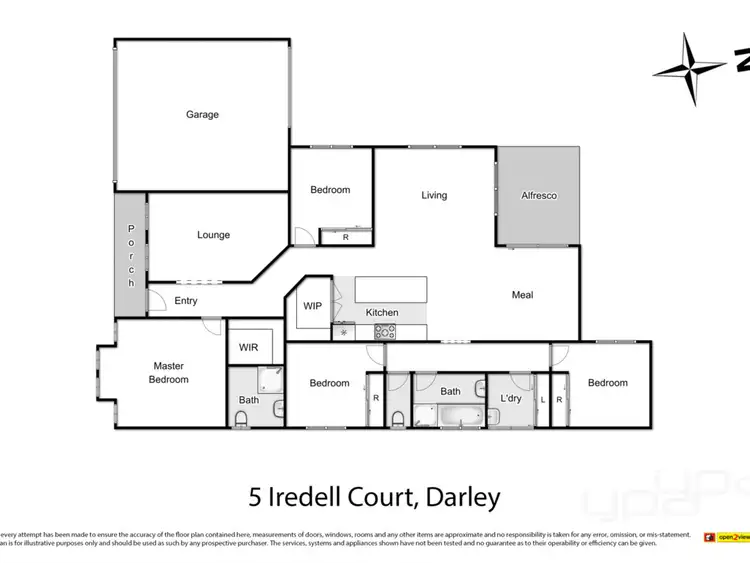 Floorplan of Homely house listing, 5 Iredell Court, Darley VIC 3340