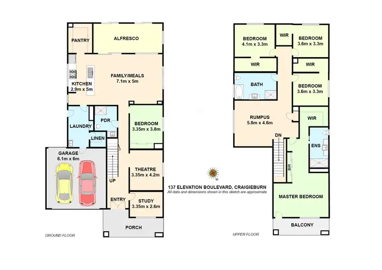 Floorplan of Homely house listing, 137 Elevation Boulevard, Craigieburn VIC 3064