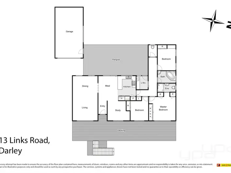 Floorplan of Homely house listing, 13 Links Road, Darley VIC 3340