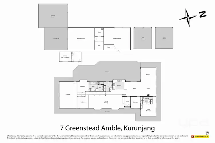 Floorplan of Homely house listing, 7 Greenstead Amble, Kurunjang VIC 3337