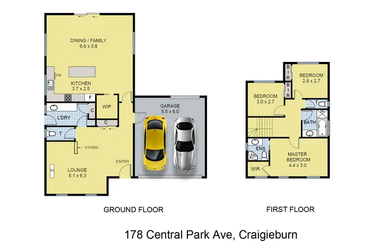 Floorplan of Homely house listing, 178 Central Park Avenue, Craigieburn VIC 3064