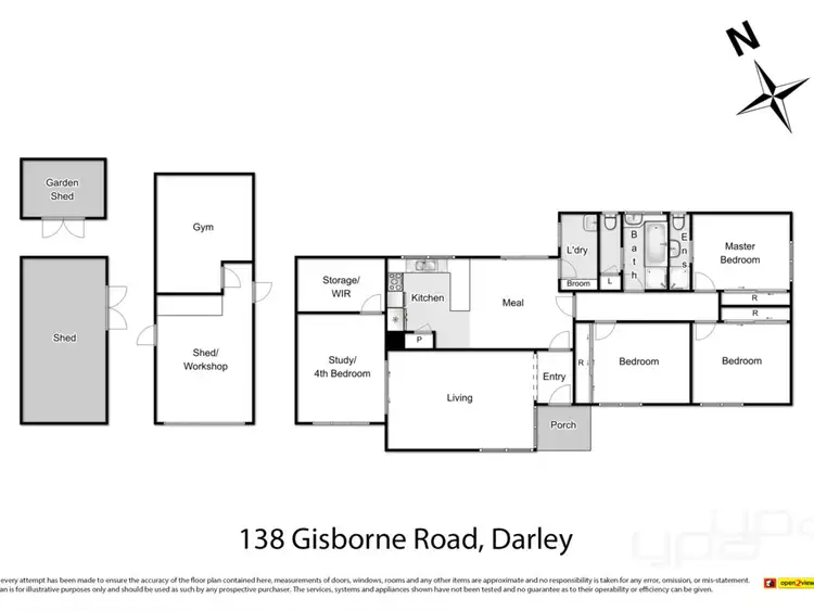 Floorplan of Homely house listing, 138 Gisborne Road, Darley VIC 3340
