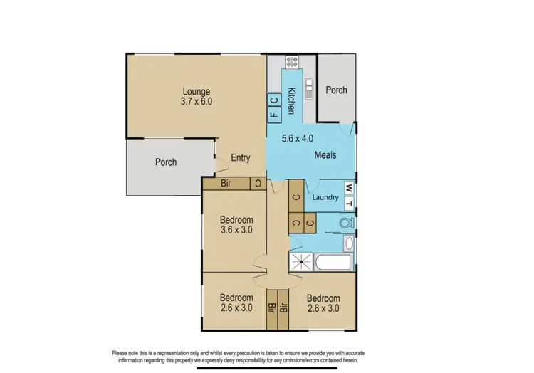 Floorplan of Homely house listing, 15 Miram Court, Westmeadows VIC 3049