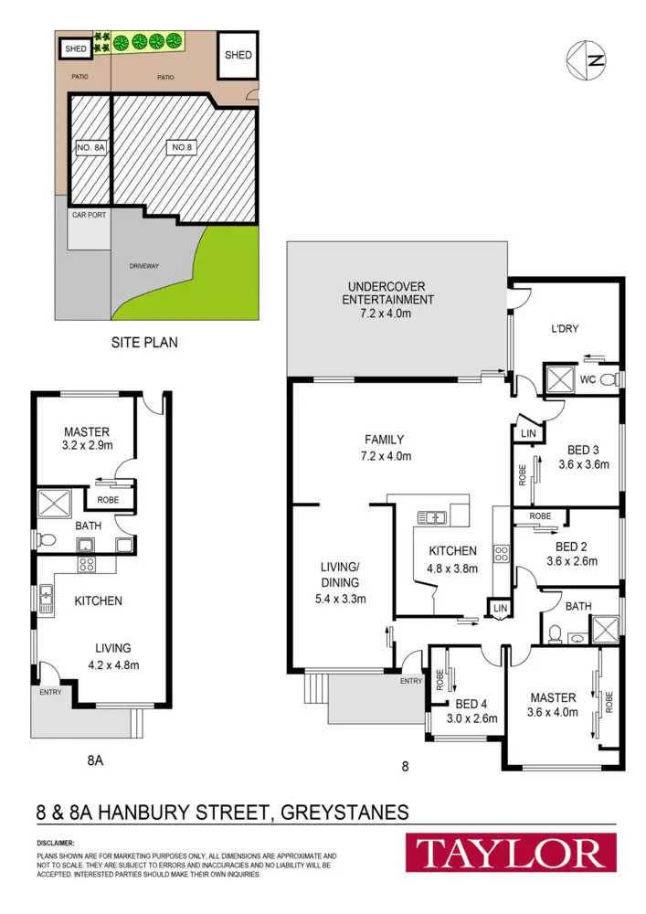 Floorplan of Homely house listing, 8 Hanbury Street, Greystanes NSW 2145