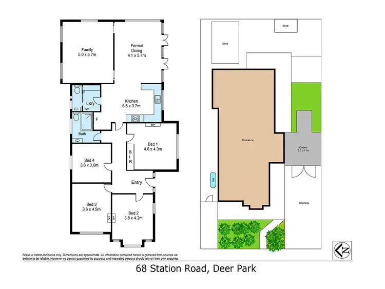 Floorplan of Homely house listing, 68 Station Road, Deer Park VIC 3023