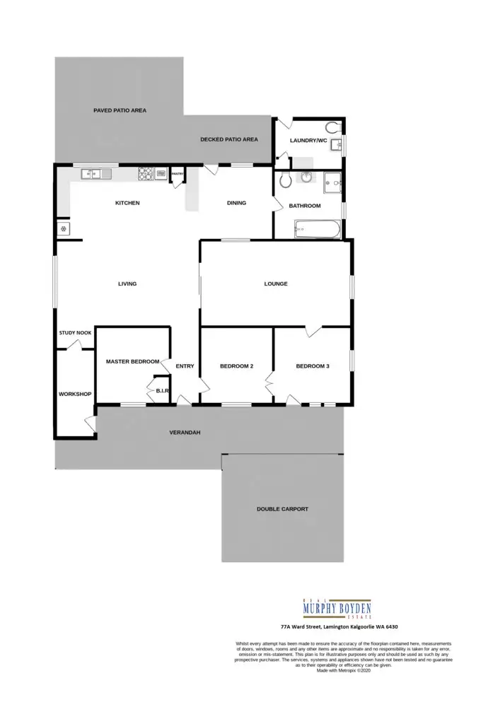Floorplan of Homely house listing, 77A Ward Street, Lamington WA 6430