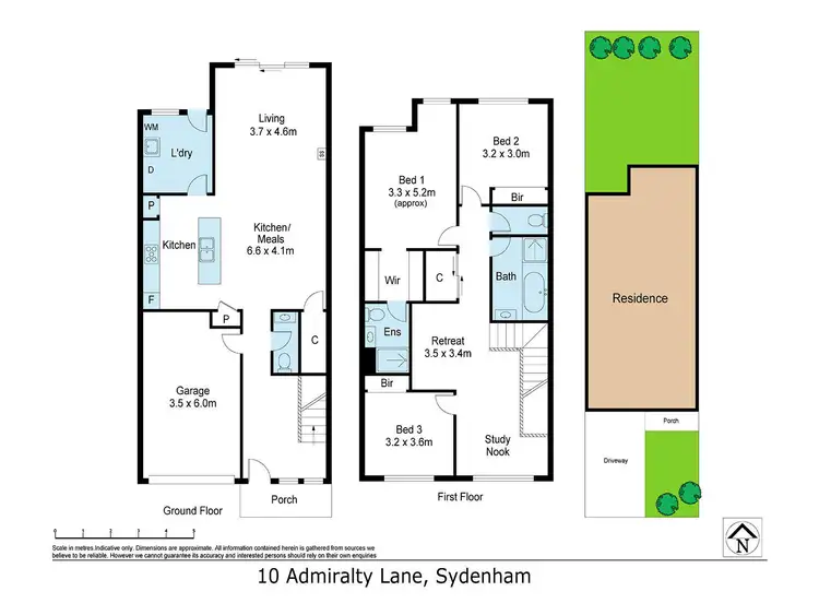 Floorplan of Homely house listing, 10 Admiralty Lane, Sydenham VIC 3037