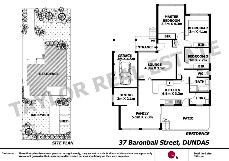 Floorplan of Homely house listing, 37 Baronbali Street, Dundas NSW 2117