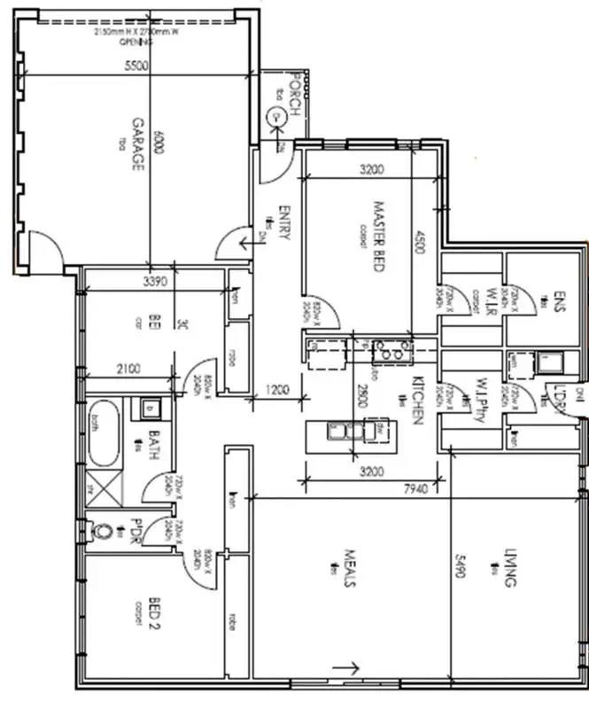 Floorplan of Homely house listing, 125 Catherine Drive, Hillside VIC 3037