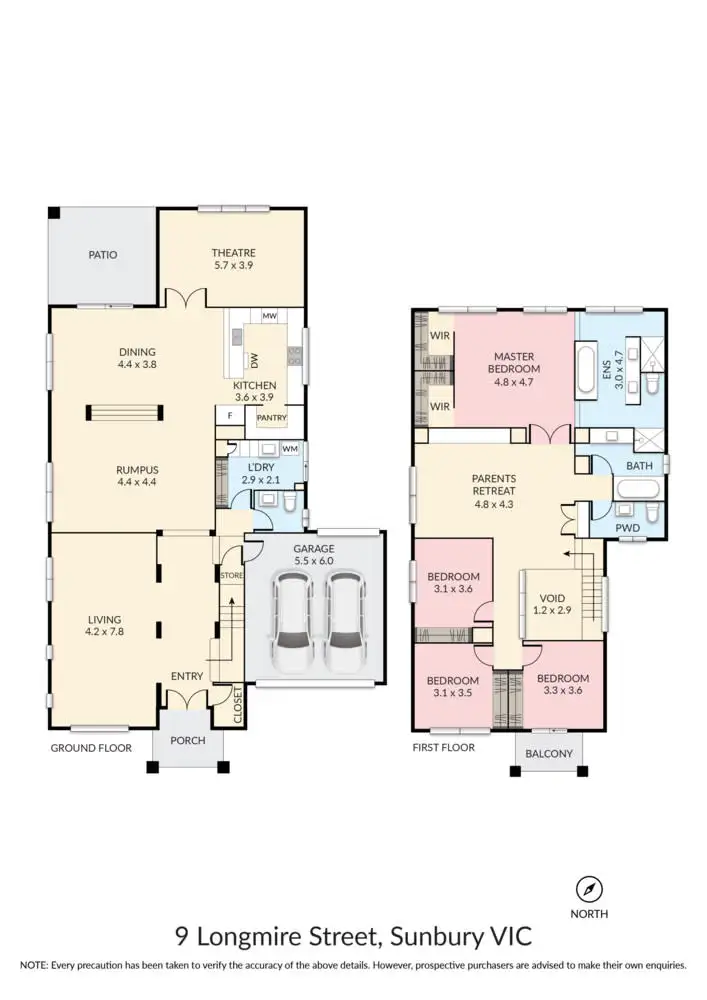 Floorplan of Homely house listing, 9 Longmire Court, Sunbury VIC 3429