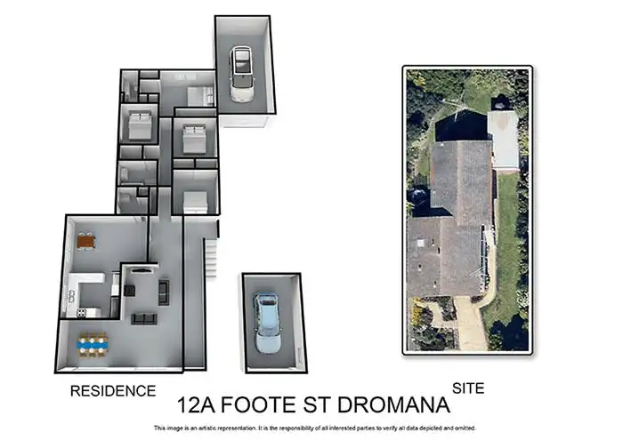 Floorplan of Homely house listing, 12A Foote Street, Dromana VIC 3936