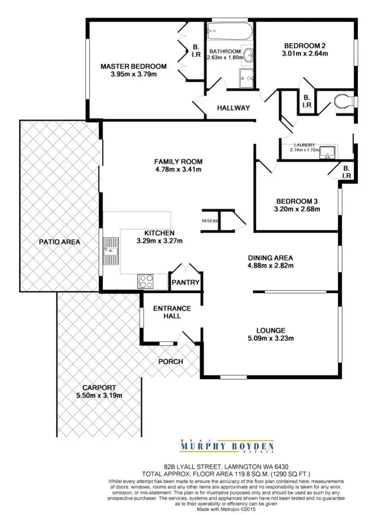 Floorplan of Homely house listing, 82B Lyall Street Lamington, Kalgoorlie WA 6430