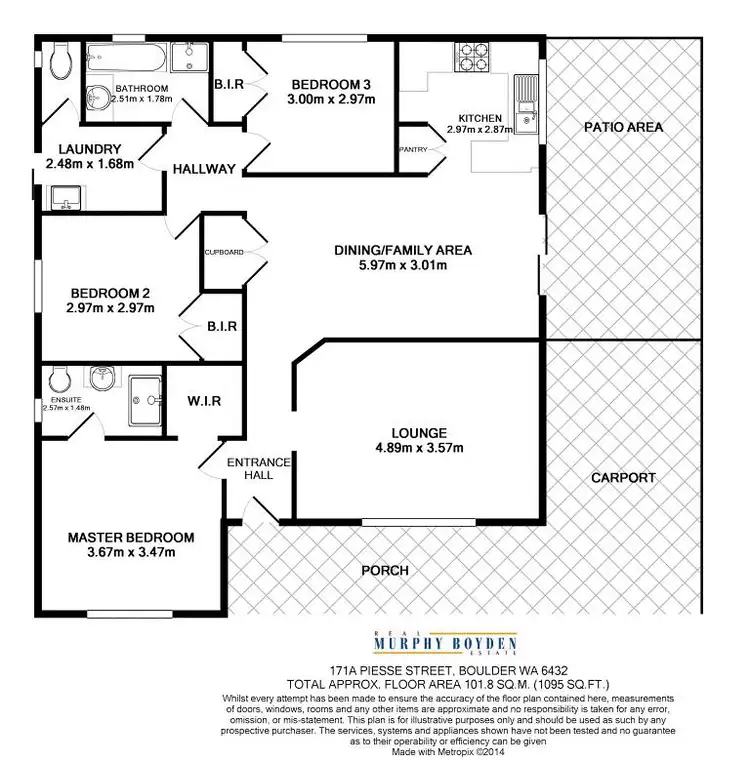 Floorplan of Homely house listing, 171A Piesse Street Boulder, Kalgoorlie WA 6430
