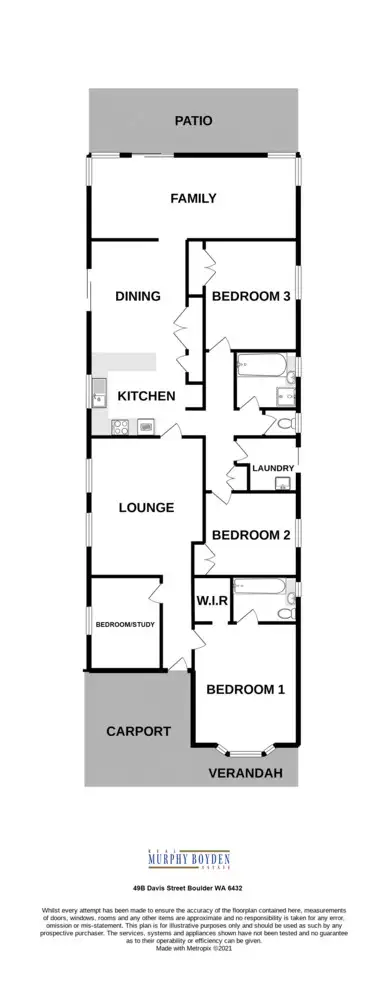 Floorplan of Homely house listing, 49B Davis Street, Boulder WA 6432