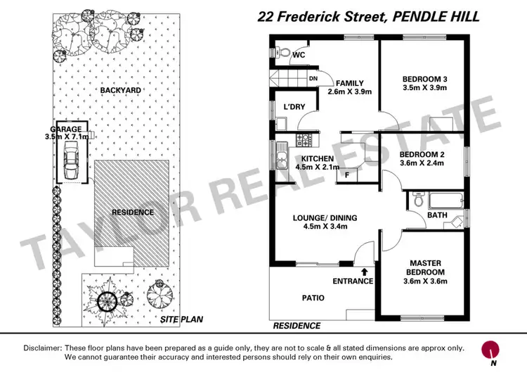 Floorplan of Homely house listing, 22 Frederick Street, Pendle Hill NSW 2145