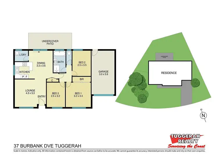 Floorplan of Homely house listing, 37 Burbank Drive, Tuggerah NSW 2259