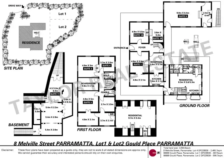 Floorplan of Homely house listing, 8 Melville Street, Parramatta NSW 2150