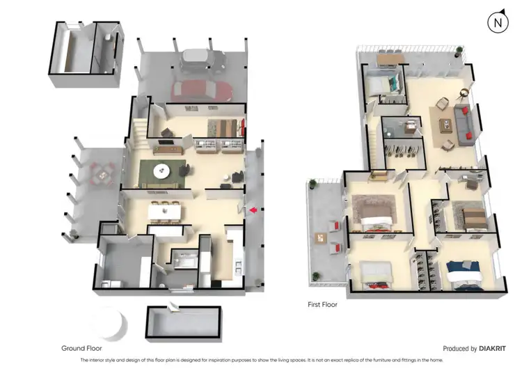 Floorplan of Homely house listing, 2 McCulloch Street, Dromana VIC 3936