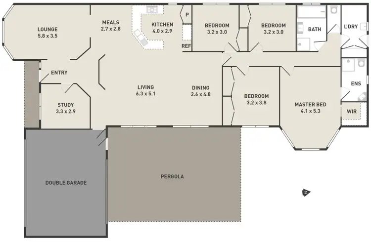 Floorplan of Homely house listing, 6 Dargo Place, Taylors Hill VIC 3037