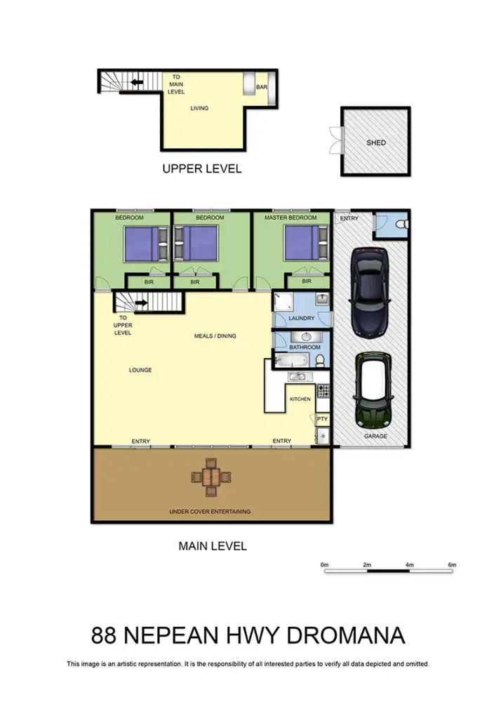 Floorplan of Homely house listing, 88 Nepean Hwy, Dromana VIC 3936